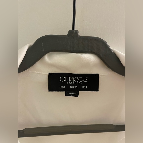 Asos White blouse with Ribbon - Picture 5 of 5